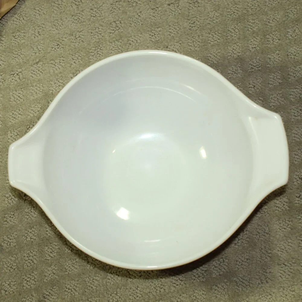 Vintage 1978 Pyrex Set of 4 Woodland Brown Nesting Mixing Bowls 441 442 443 444